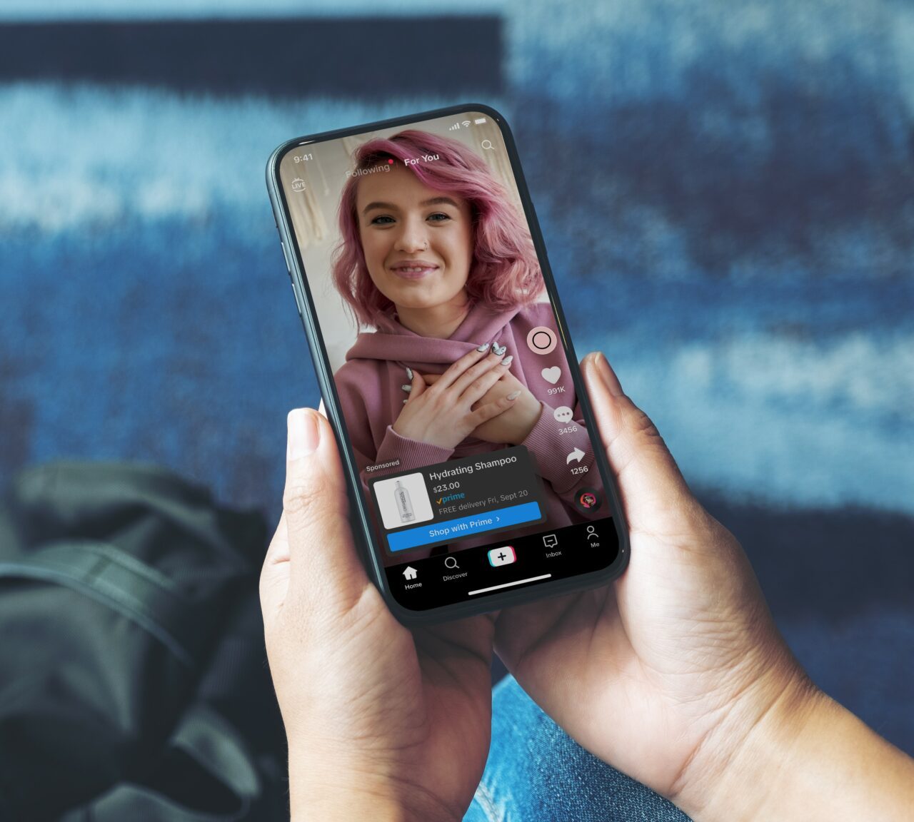 Buy with Prime delivery estimates on TikTok.